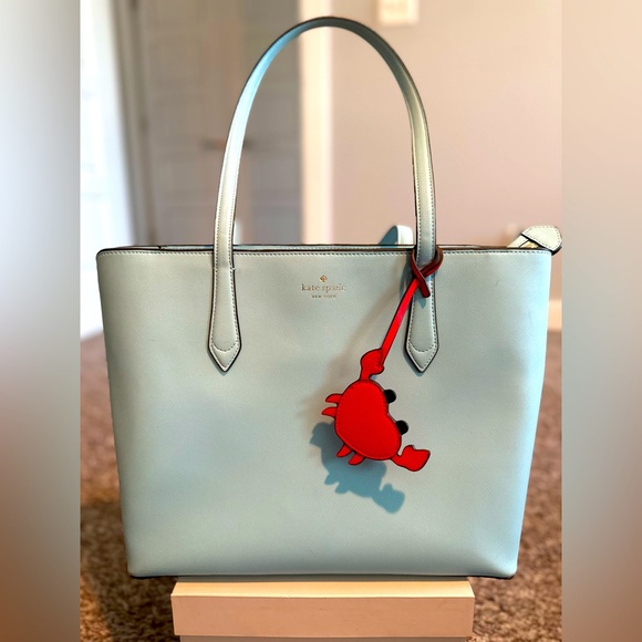♠️ Kate Spade Purse ♠️ LIKE NEW 🩵🦀 - Picture 1 of 5